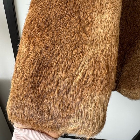 Joseph Palanker Vintage 100% Real Rabbit Fur Hooded Jacket - Picture 3 of 10